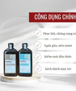 Cặp Dầu gội xả Fanftcy 500ml từ Ý