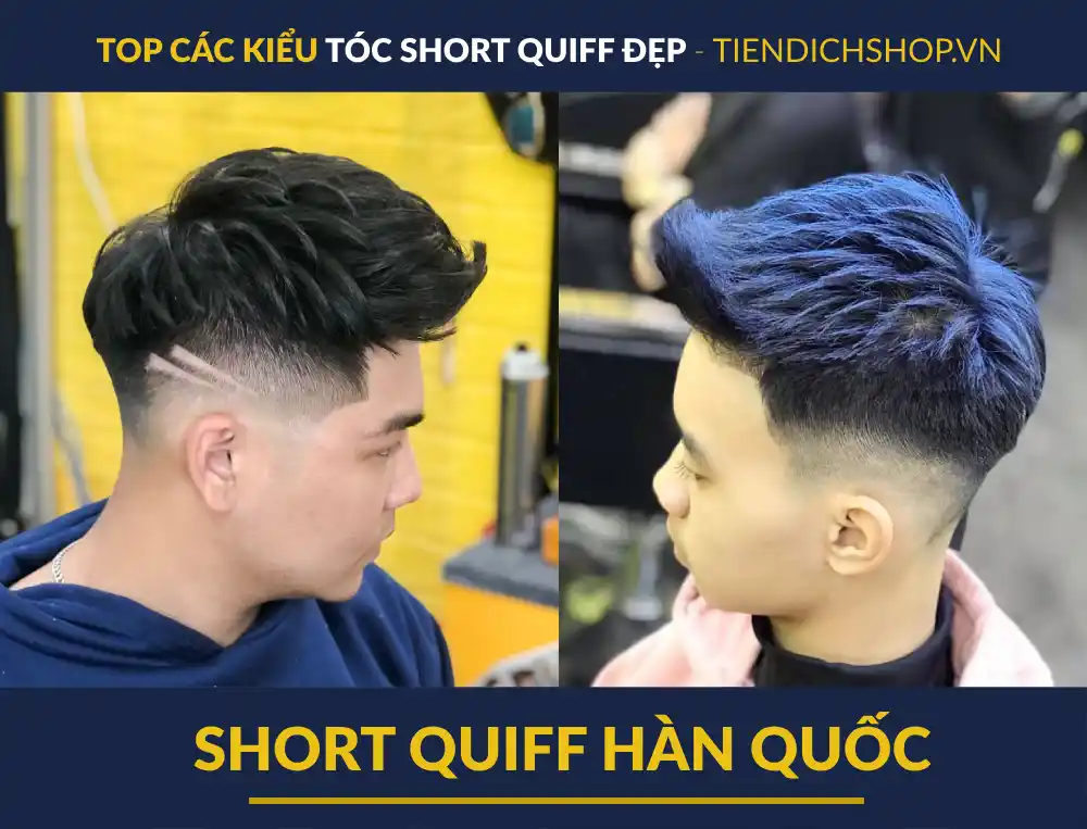 Tóc Short Quiff Hàn Quốc