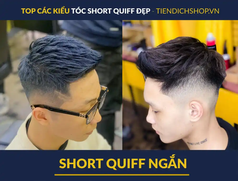 Tóc Short Quiff Ngắn