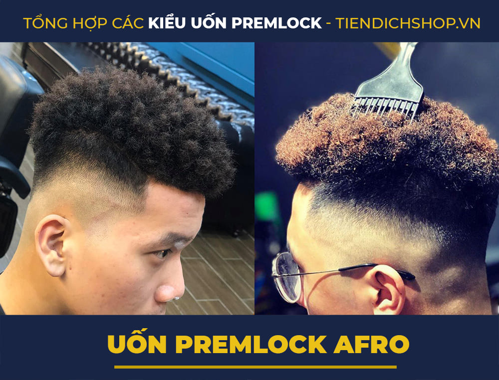 Uốn tóc Premlock afro