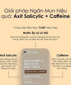 Sữa tắm nam Apestomen Exfoliating & Anti-Acne cao cấp