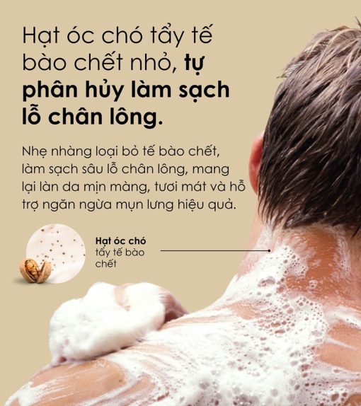 Sữa tắm nam Apestomen Exfoliating & Anti-Acne từ Singapore