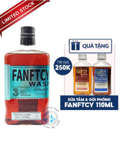 Fanftcy Wash Citrus Burs TẶNG FANFTCY 110ML