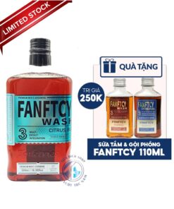 Fanftcy Wash Citrus Burs TẶNG FANFTCY 110ML