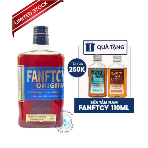 Dầu gội tạo phồng Fanftcy Original Sliver Mountain Spring TẶNG FANFTCY 110ML