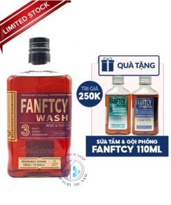 Fanftcy Wash Rose & Old Cologne Intense TẶNG FANFTCY 110ML