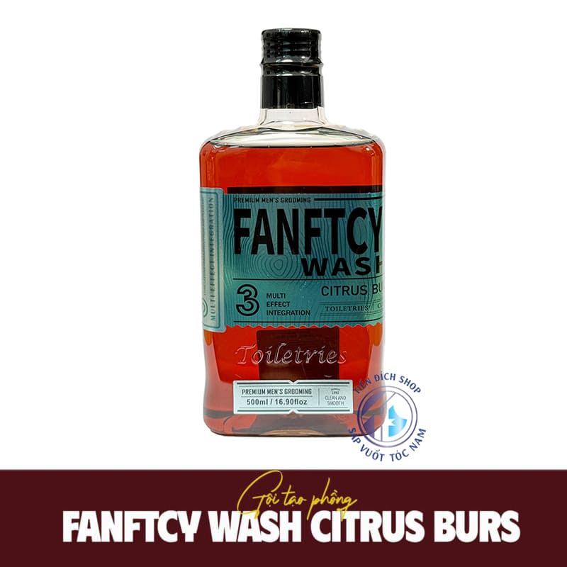 Dầu gội tạo phồng Fanftcy Wash Citrus Burs