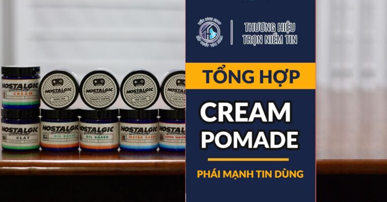 Cream pomade vuốt tóc