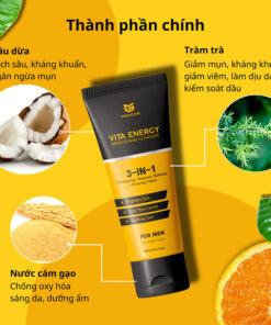 Thành phần chính của Mengen Vita Energy Brightening Cleanser