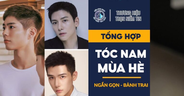 tóc nam đẹp mùa hè
