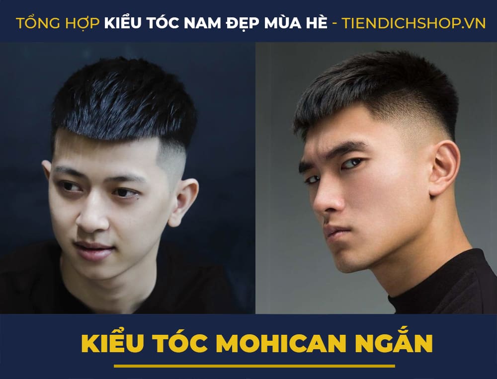 Kiểu tóc Mohican ngắn