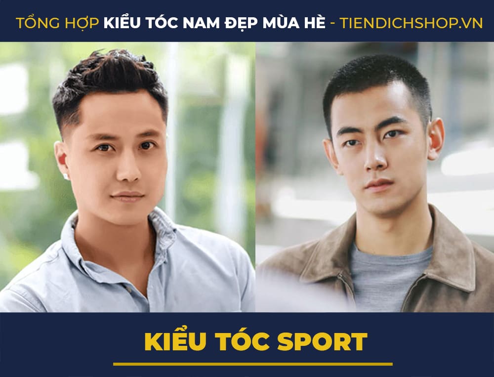 Kiểu tóc Sport mùa hè