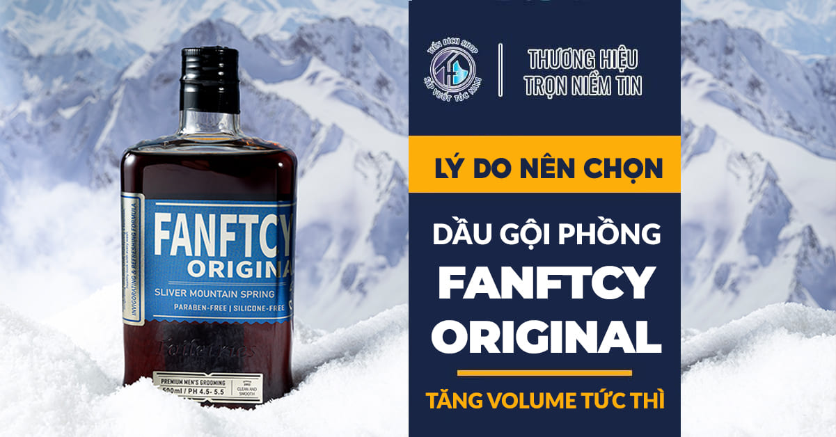 Review dầu gội Fanftcy Original từ Italy