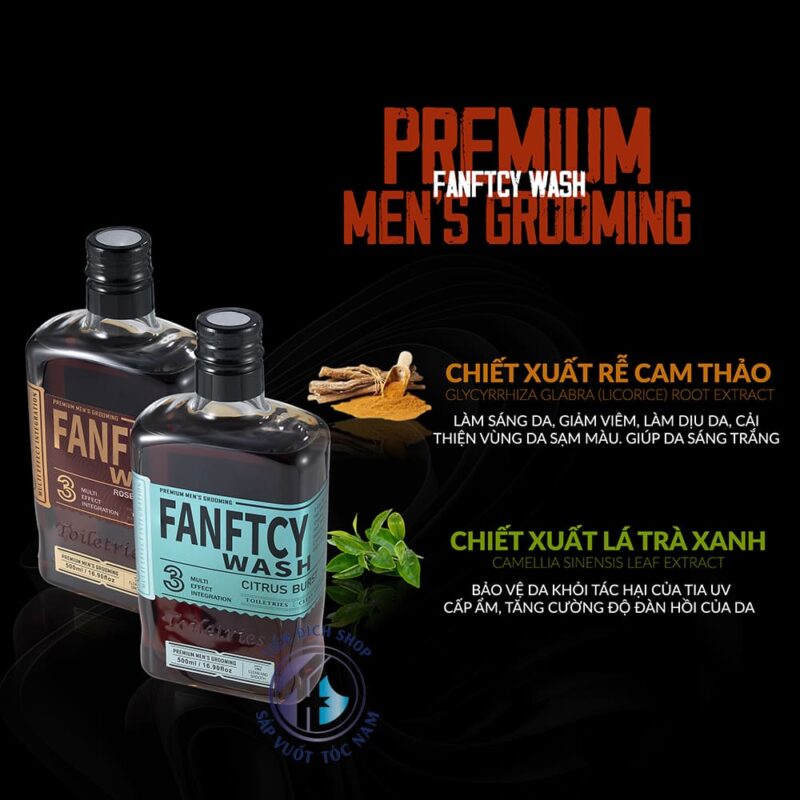 Review sữa tắm Fanftcy