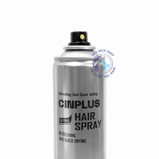 Gôm xịt tóc Cinplus 420ml Refreshing and Quick Drying
