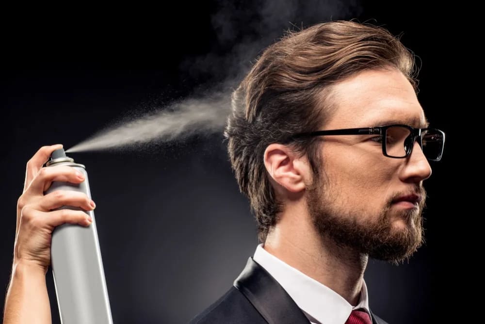 gôm xịt tóc không mùi