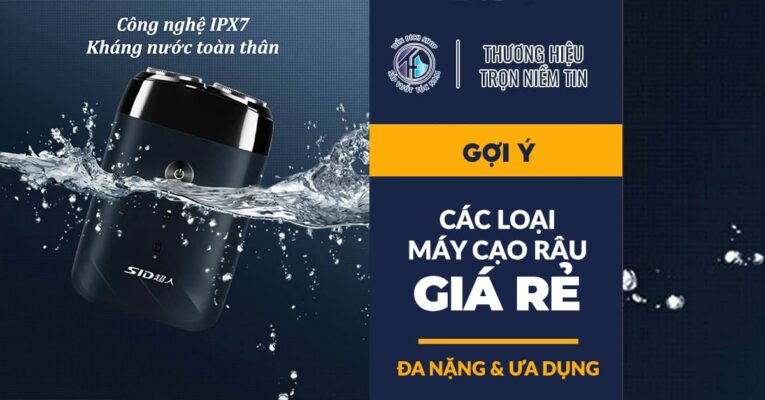 Các loại máy cạo râu giá rẻ