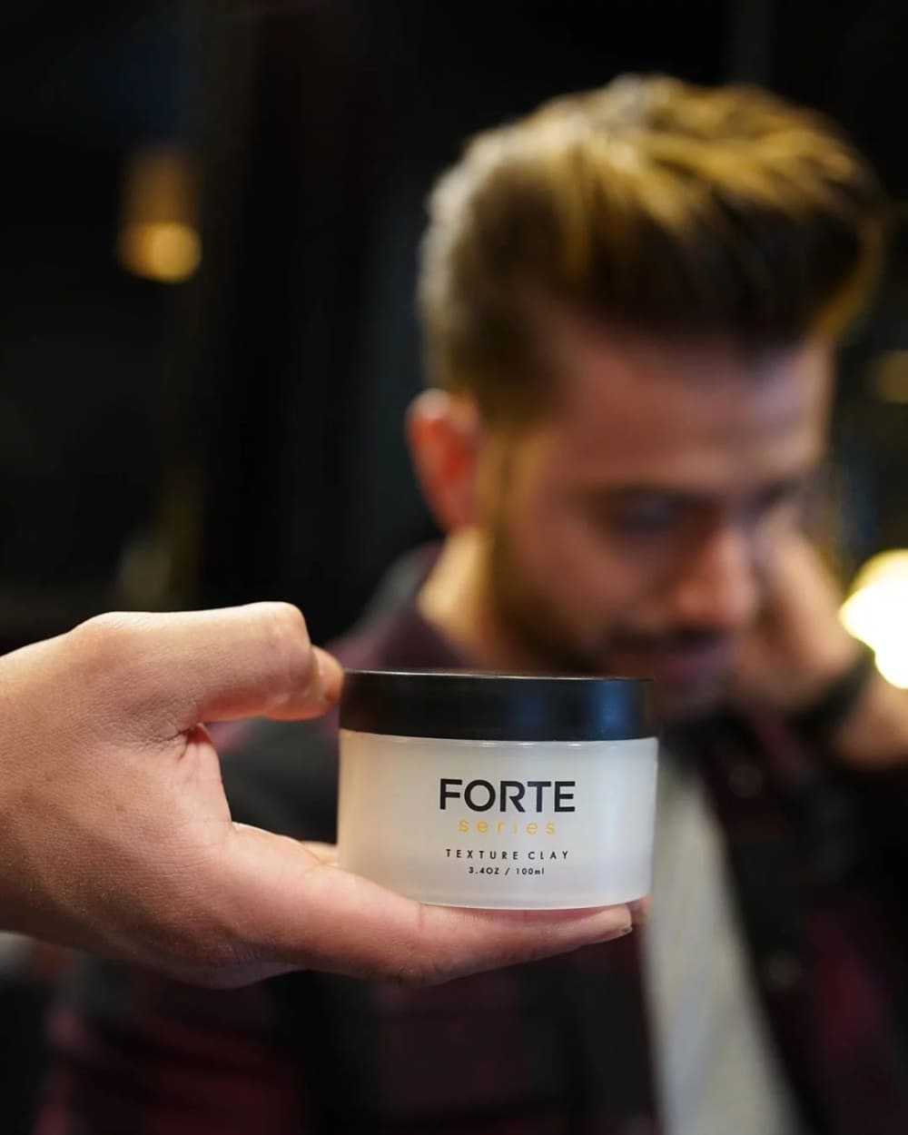 Sáp vuốt tóc Forte Series Texture Clay