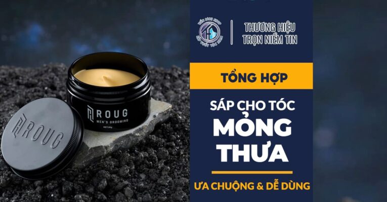 Sáp vuốt tóc cho tóc mỏng thưa