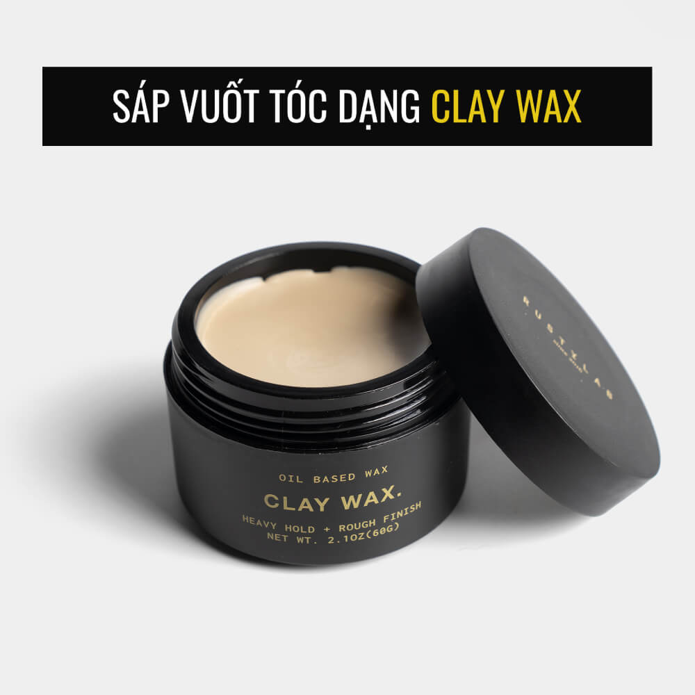 Sáp vuốt tóc dạng đất sét (Clay Wax)