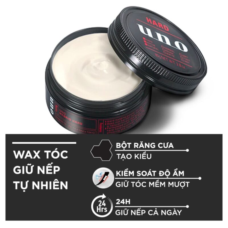 Sáp vuốt tóc không paraben UNO Matte Effector