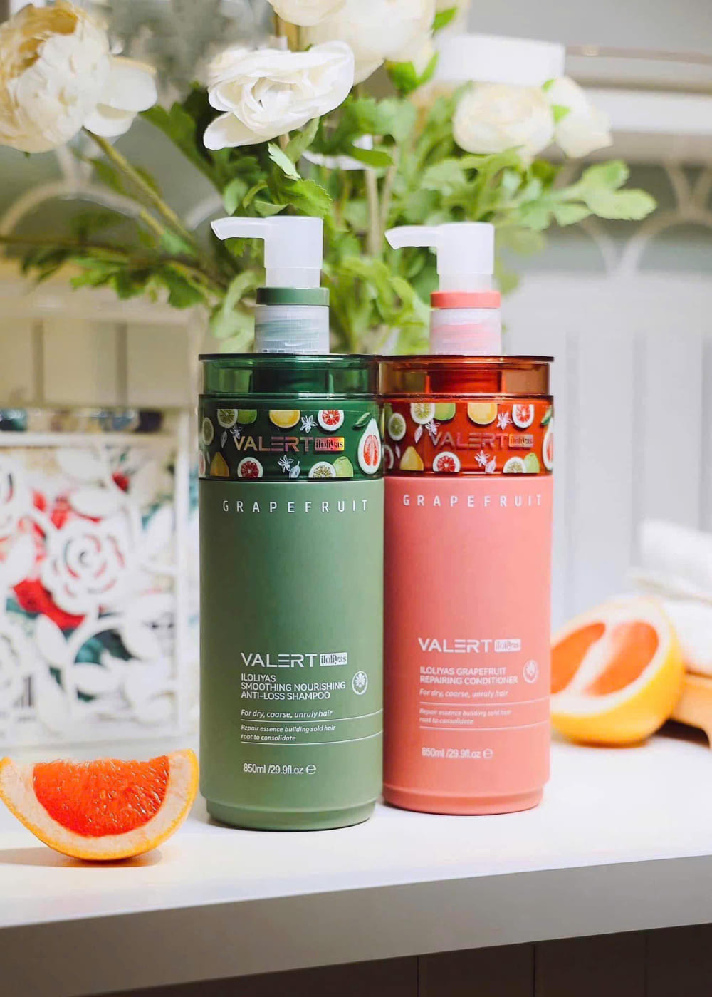 Cặp gội xả Grapefruit Valert