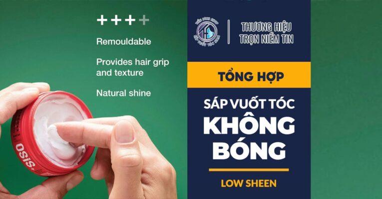 sáp vuốt tóc không bóng chính hãng