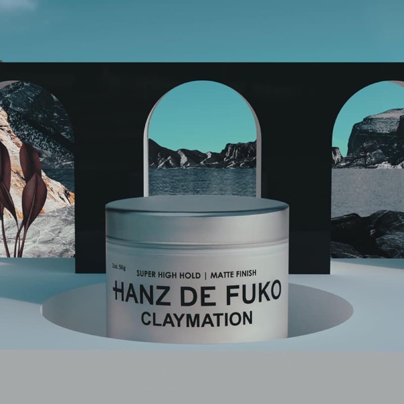 Sáp vuốt tóc không bóng Hanz de Fuko Claymation