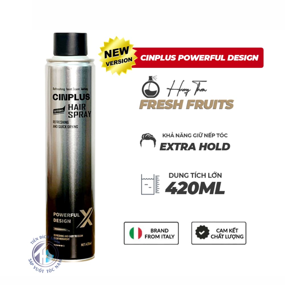 Gôm Cinplus 420ml bản NEW 2025