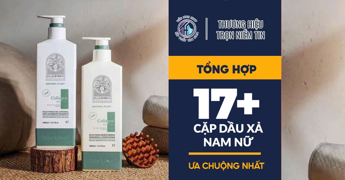 cặp gội xả nam nữ