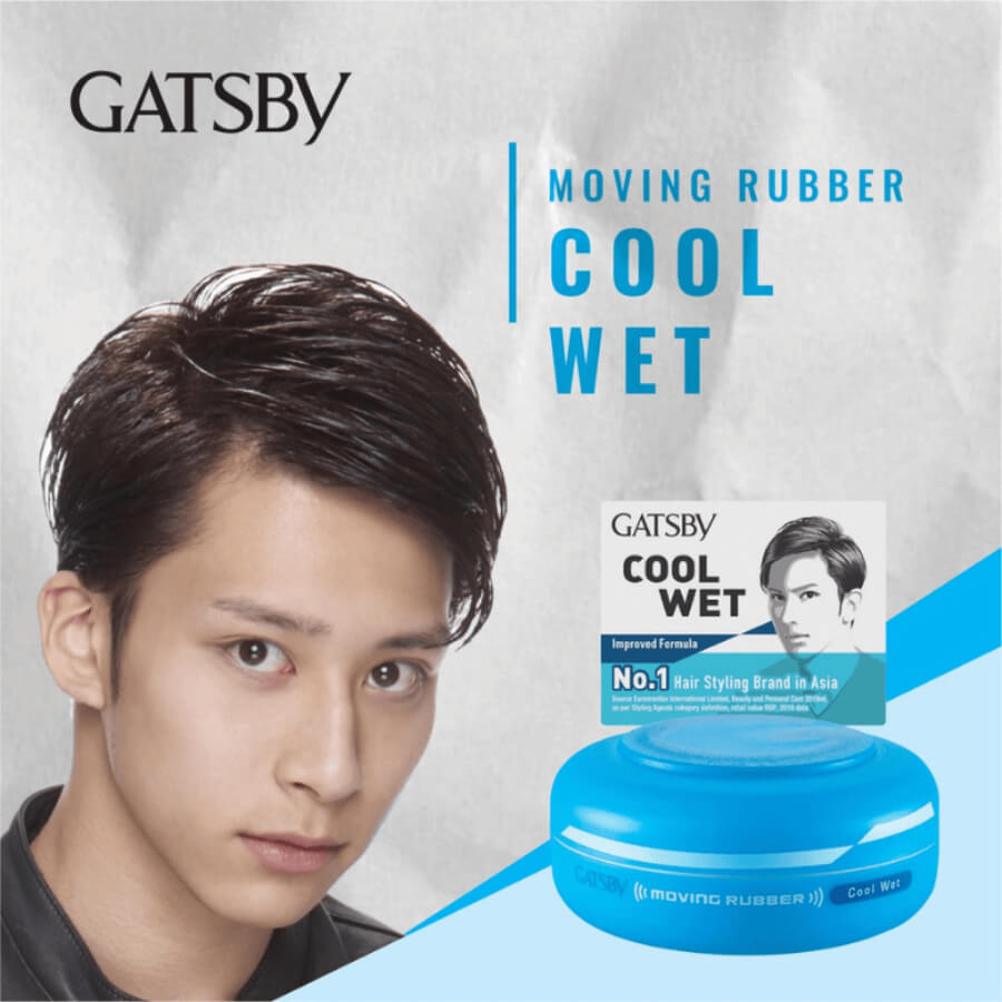 Sáp Gatsby Moving Rubber Cool Wet