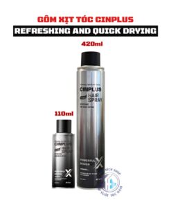 Gôm xịt tóc Cinplus Refreshing and Quick Drying
