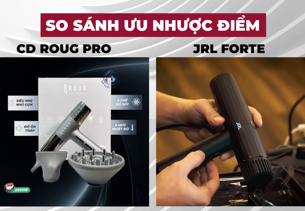 So sánh Ưu nhược điểm của CD Roug Pro và JRL Forte