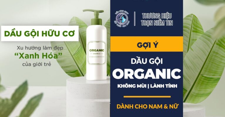 dầu gội hữu cơ chính hãng