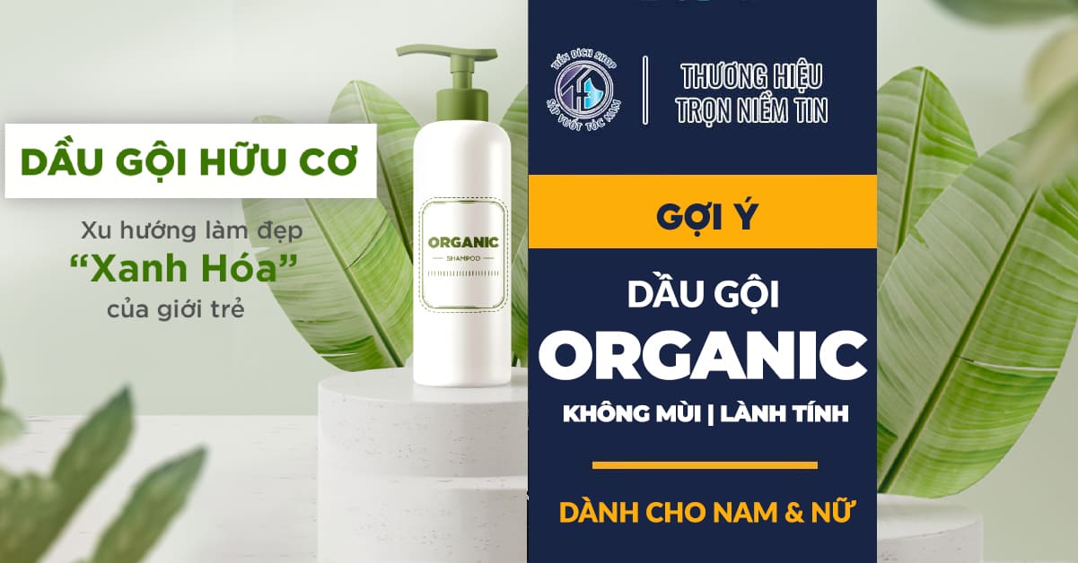 dầu gội hữu cơ chính hãng