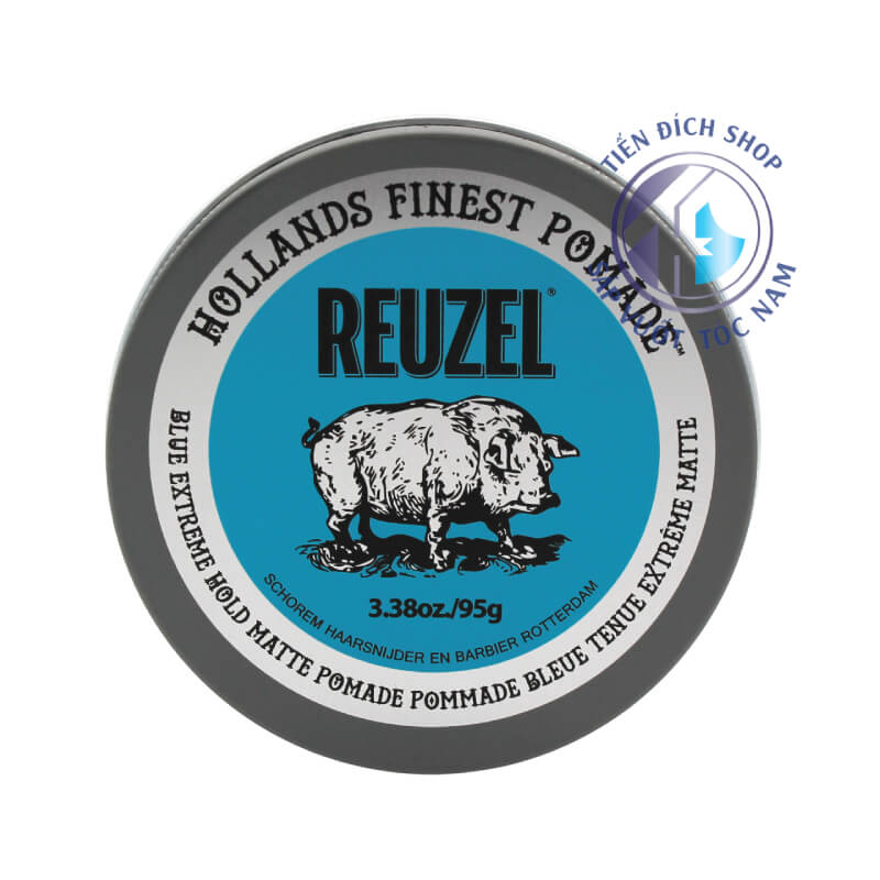 Reuzel Blue Extreme Hold Matte Pomade Limited chính hãng