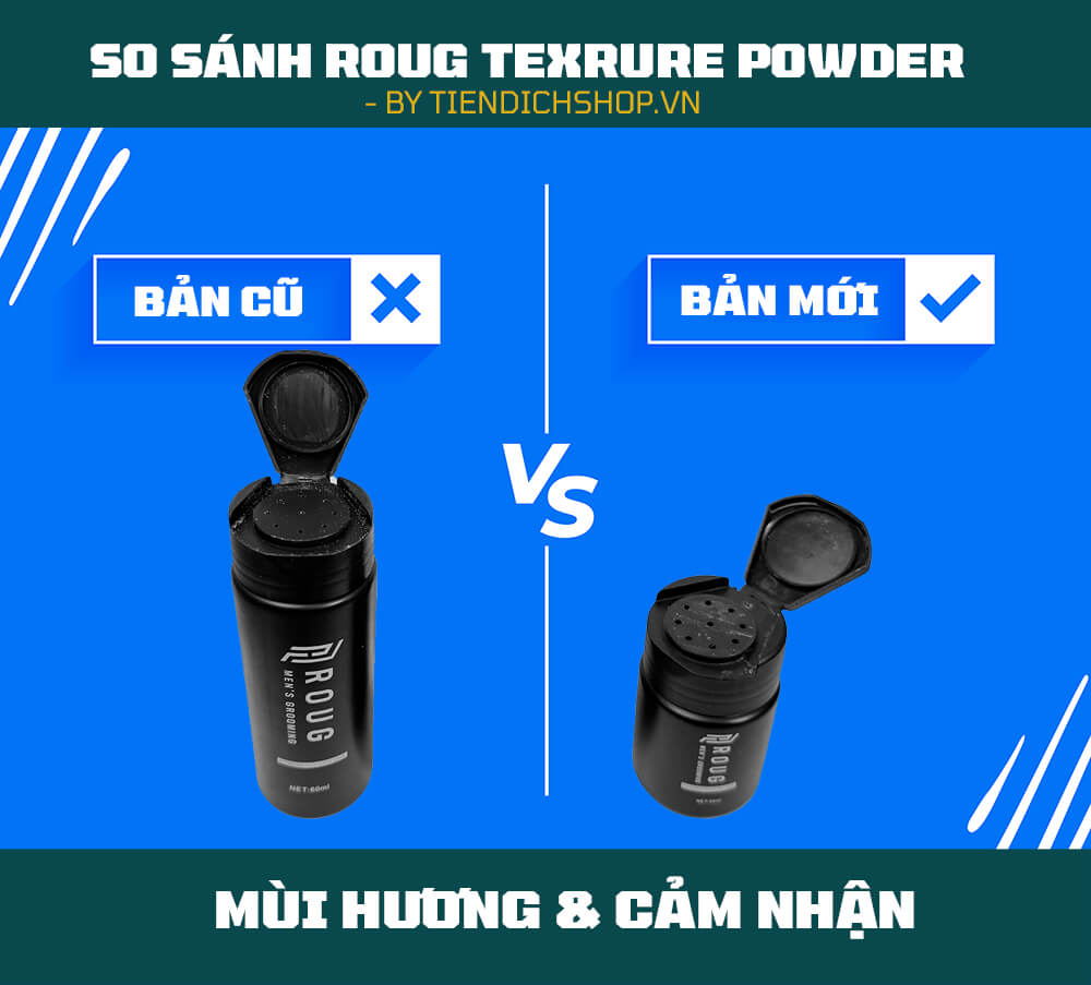 Ưu điểm của Roug Texture Powder Hair mới 2025