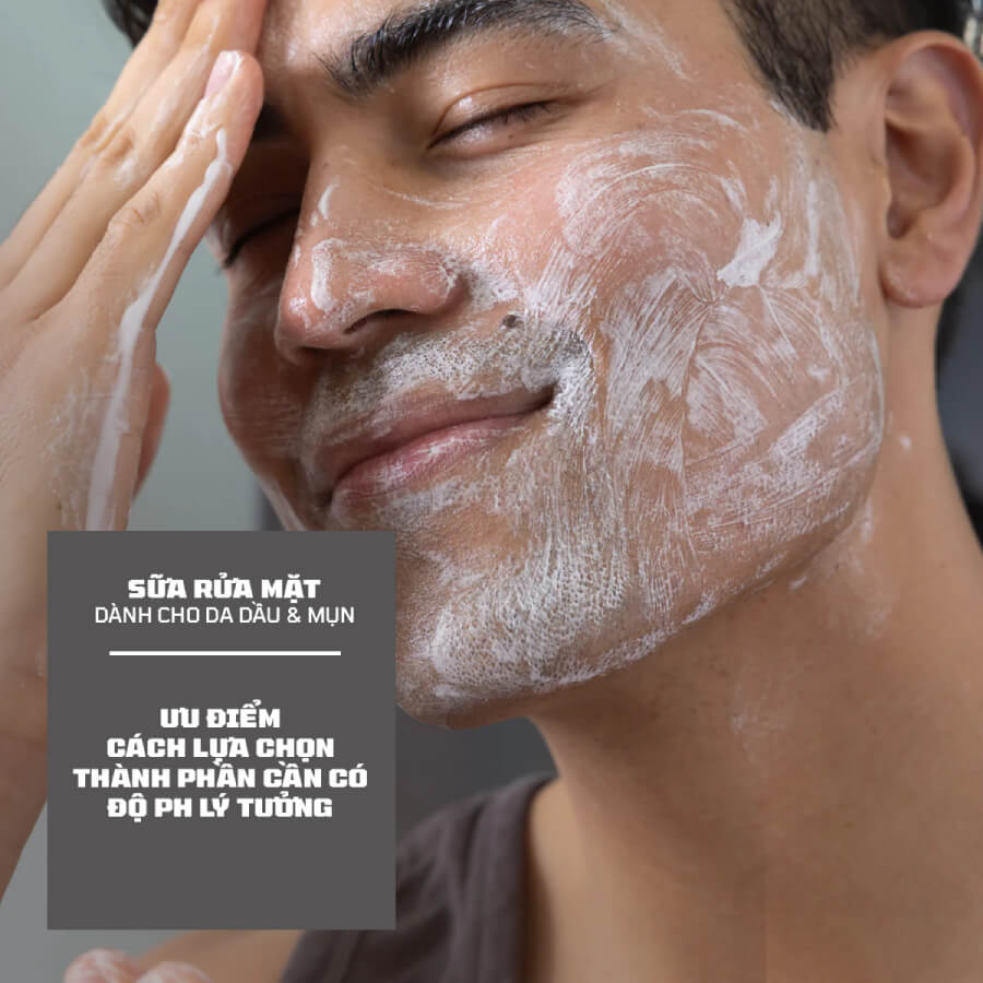 các loại sữa rửa mặt cho da dầu và mụn