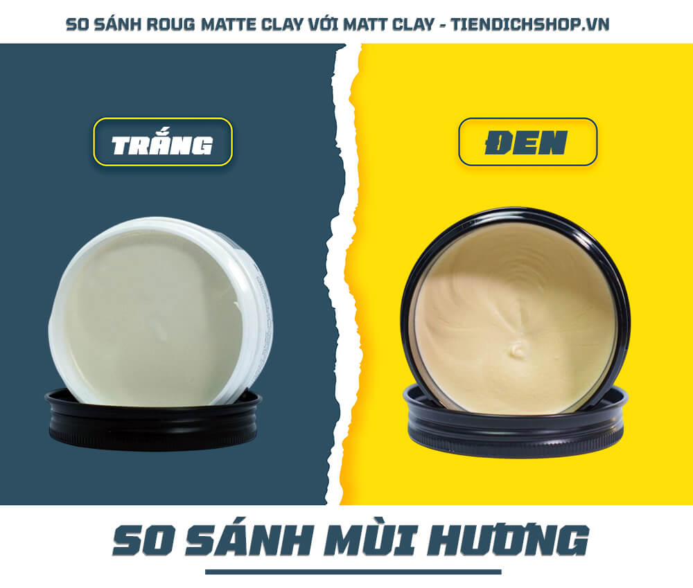 So sánh mùi hương Roug Đen và Trắng