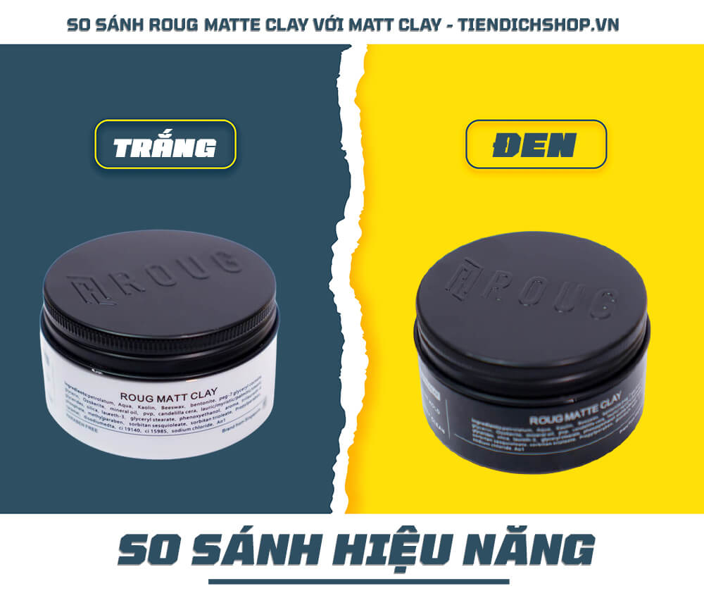 So sánh hiệu năng Roug Đen và Trắng
