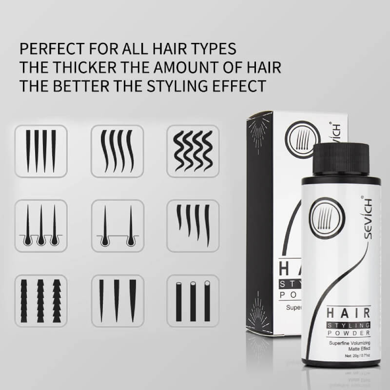 Cách sử dụng Sevich Powder Hair 20g