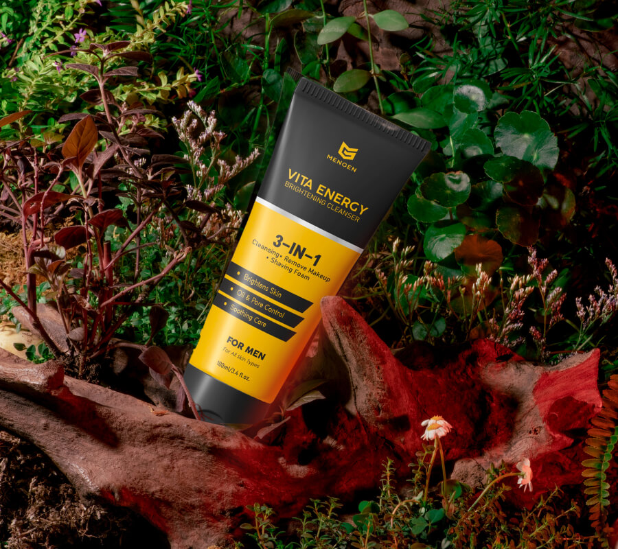 Sữa rửa mặt 3in1 Mengen Vita Energy Brightening
