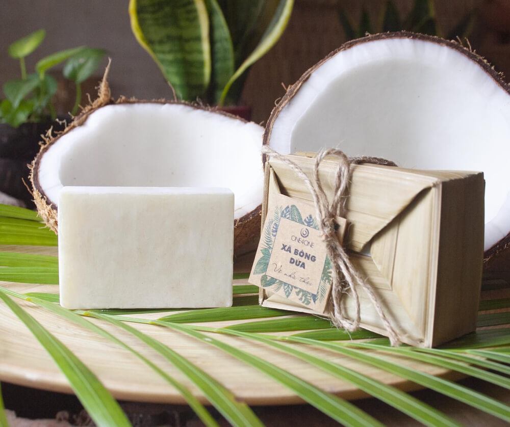 Xà bông dừa hữu cơ không mùi